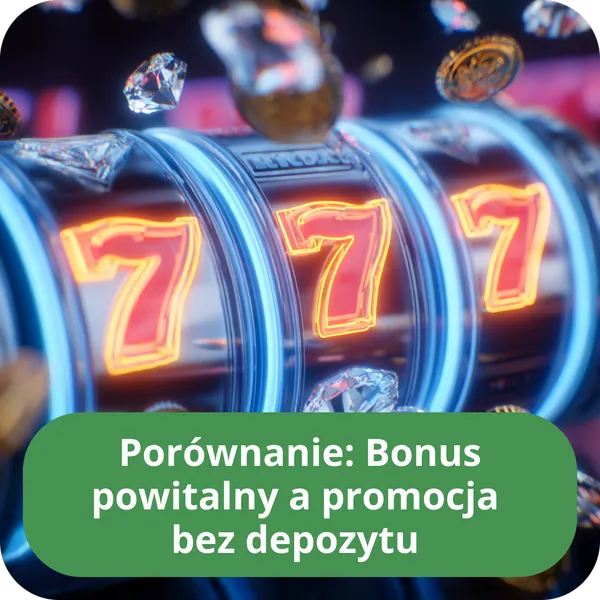 Porównanie: Bonus powitalny a promocja bez depozytu