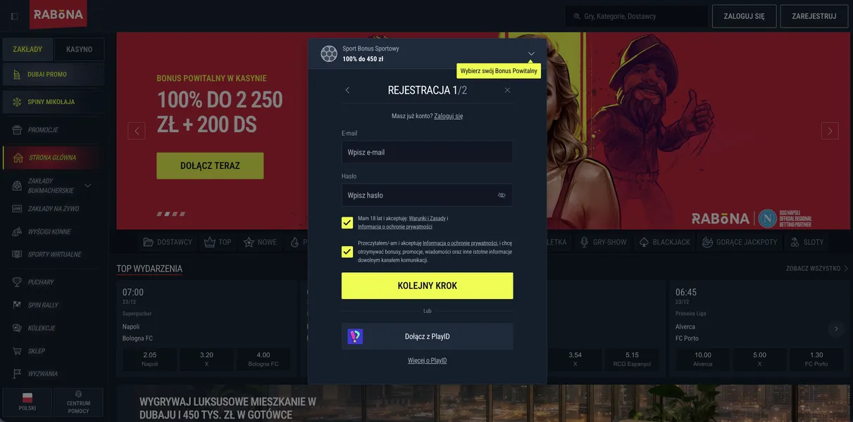 Rejestracja i rozpoczęcie gry w polskich kasynach online